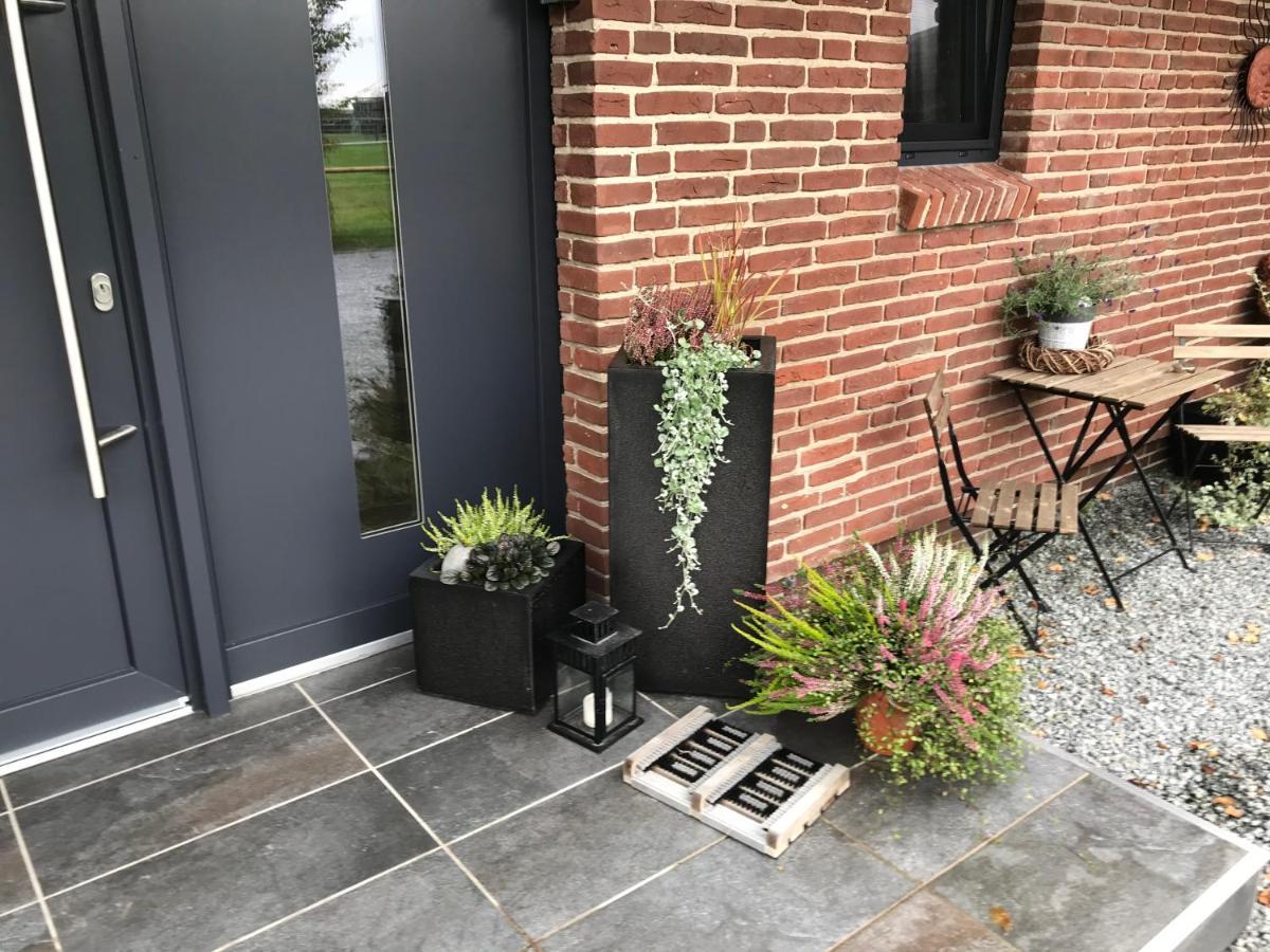 Appartements unter Reet Tumlauer Koog Buitenkant foto