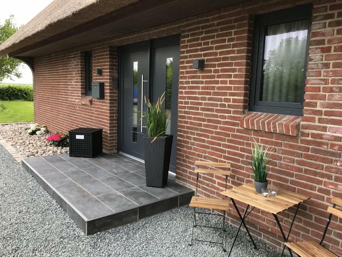 Appartements unter Reet Tumlauer Koog Buitenkant foto